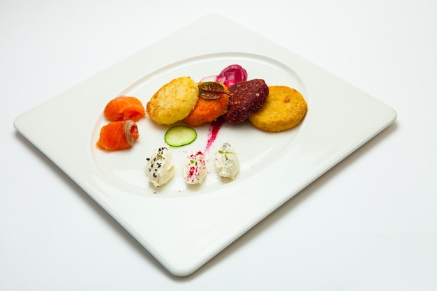 Zestaw dań prezentacja